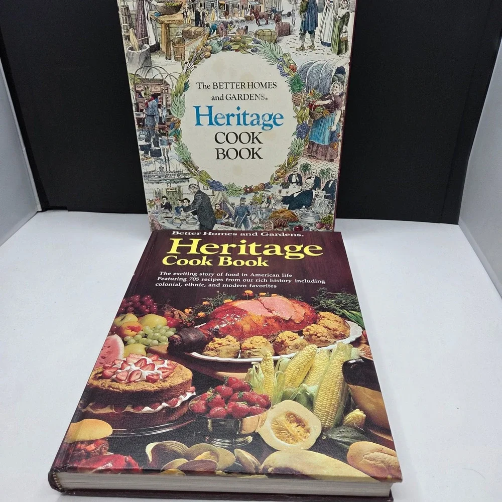 Better Homes and Gardens Heritage Cook Book 1975 1st Ed 8th Pr Vintage Hardcover